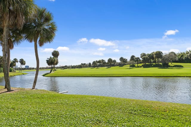 2435 Presidential Way E, sold in Parliament Golf Villas Condo, West Palm Beach, FL