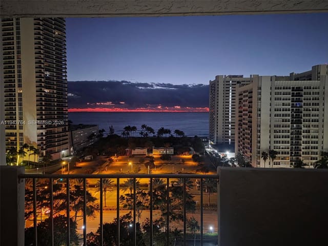 1865 S Ocean Drive 14M, sold in Prince George Arms Condo, Hallandale Beach, FL