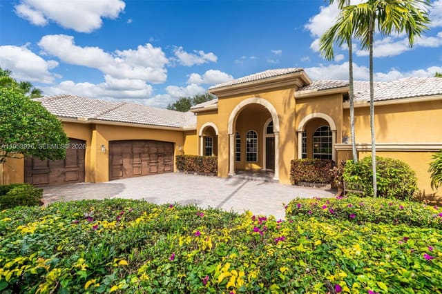 12861 Kapok Lane, sold in Kapok Grove Estates, Davie, FL