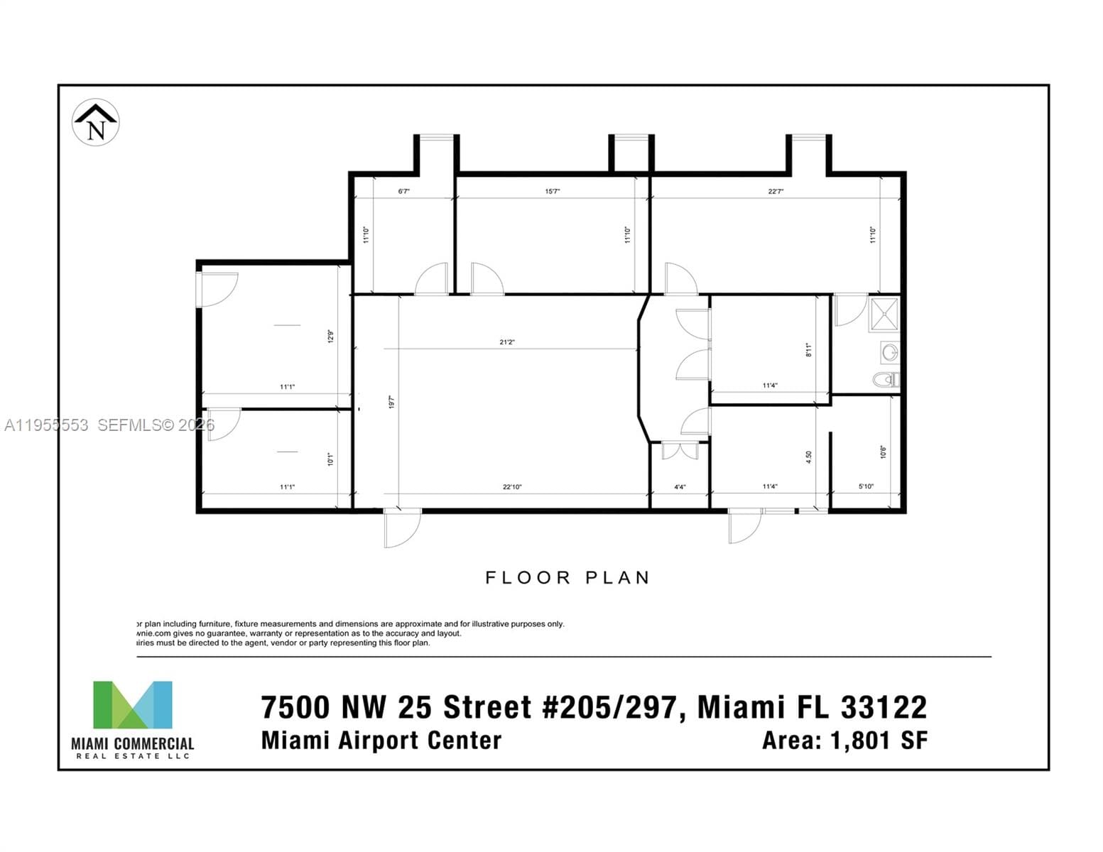 7500 NW 25th Street 205, Miami, FL 33122 photo 15