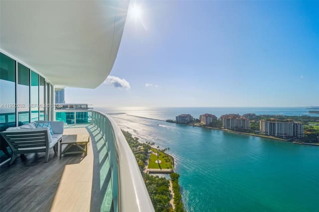 1000 S Pointe Drive 2802, sold in Murano At Portofino, Miami Beach, FL