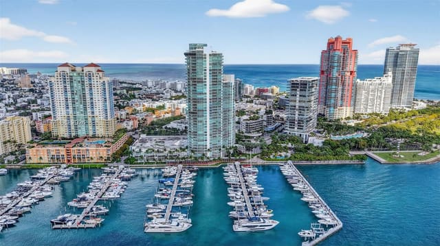 1000 S Pointe Drive 1501, sold in Murano At Portofino, Miami Beach, FL