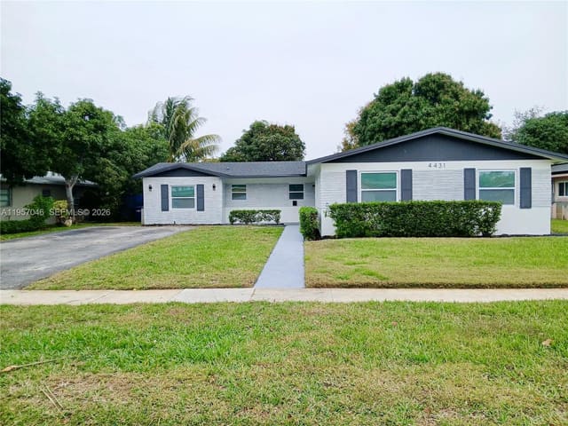 4431 NW 13th Street, sold in Flair Subdivision, Lauderhill, FL