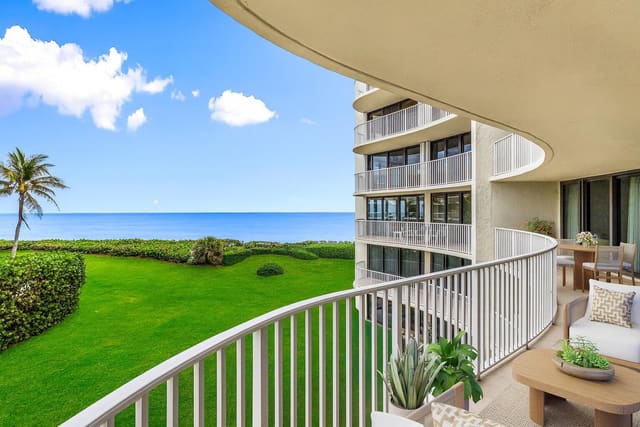3360 S Ocean Boulevard 3bi, sold in Thirty-Three Sixty Condo, Palm Beach, FL
