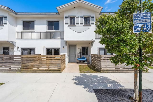 13356 SW 250th Street, sold in Tropical Breeze Townhouse, Homestead, FL