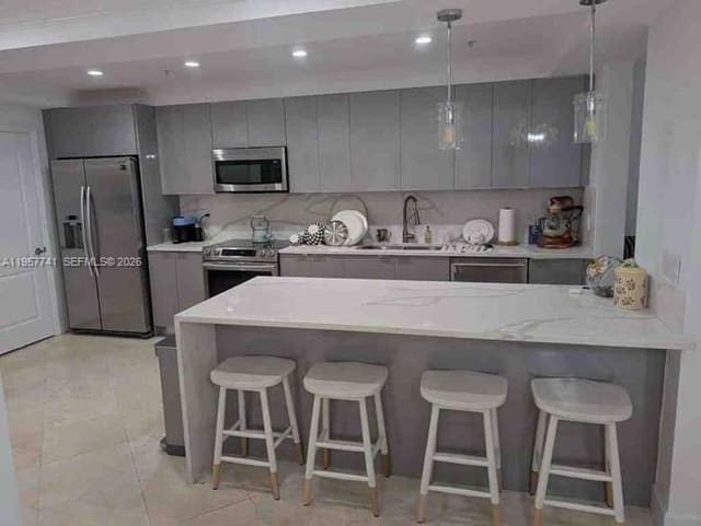 1415 Sunset Harbour Drive 205, sold in The Ths At Sunset Harbour, Miami Beach, FL