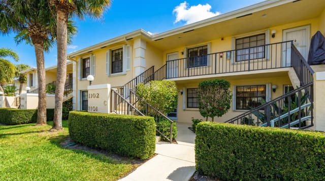 1102 N Keystone Drive N C, sold in Keystone Condo, Jupiter, FL