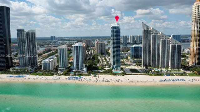 17475 Collins Avenue 304, sold in Chateau Beach Condo, Sunny Isles Beach, FL
