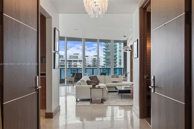 5959 Collins Avenue 1001, sold in The Residences At The Bat, Miami Beach, FL