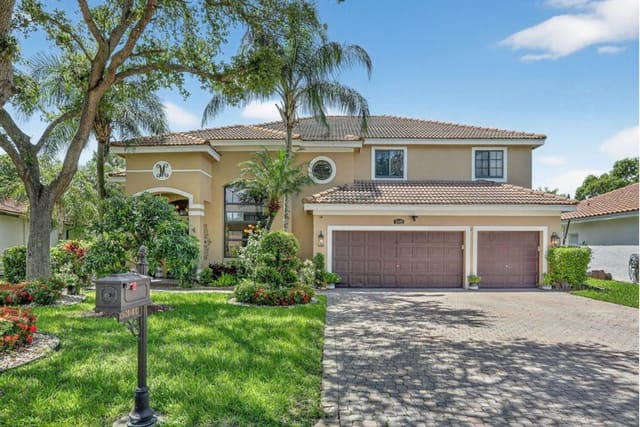 5340 NW 103rd Way, sold in Yardley Estates, Coral Springs, FL