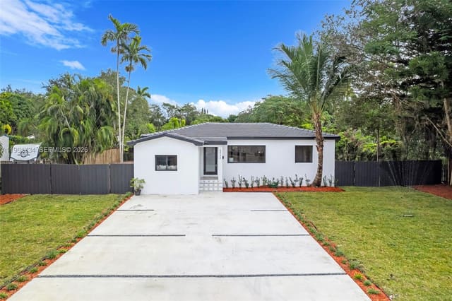 5933 SW 61st Avenue, sold in Cambridge Lawns Park, South Miami, FL