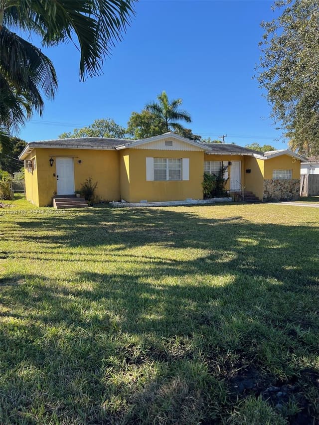 550 Forrest Drive, sold in Foust Sub, Miami Springs, FL