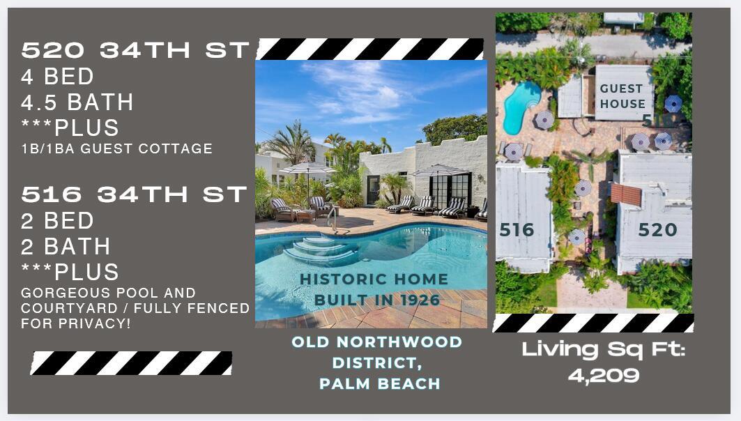516-520 34th Street, West Palm Beach, FL 33407, West Palm Beach