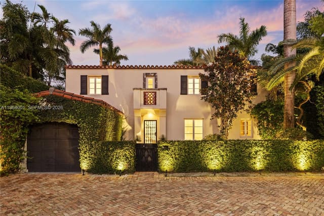 5711 N Bay Road, sold in La Gorce Golf Sub, Miami Beach, FL