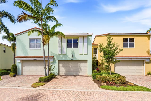 4853 NW 16th Terrace, sold in Blue Lake Townhomes, Boca Raton, FL