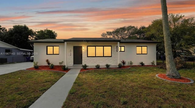 3740 NW 188th Street, sold in Carol City 2nd Addn, Miami Gardens, FL
