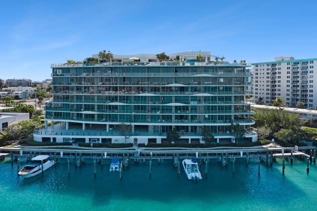 1135 103rd Street PH3, sold in Onda Residences, Bay Harbor Islands, FL
