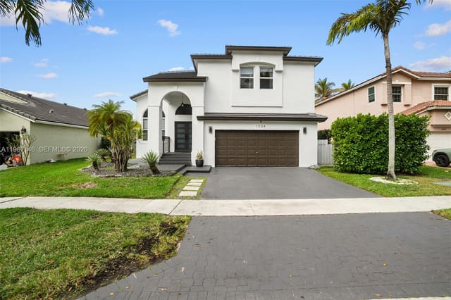 1034 NW 184th Way, sold in Chapel Lake Estates, Pembroke Pines, FL