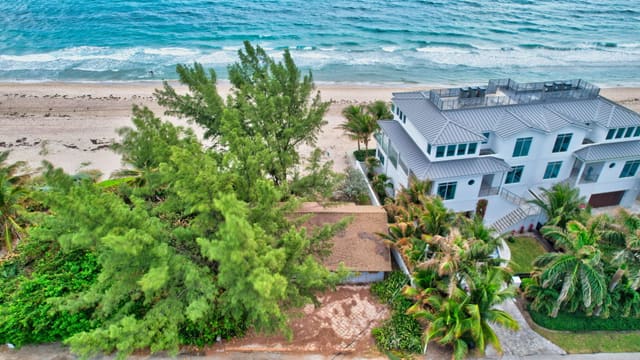 5015 Old Ocean Boulevard, sold in Palm Beach Shore Acres, Ocean Ridge, FL