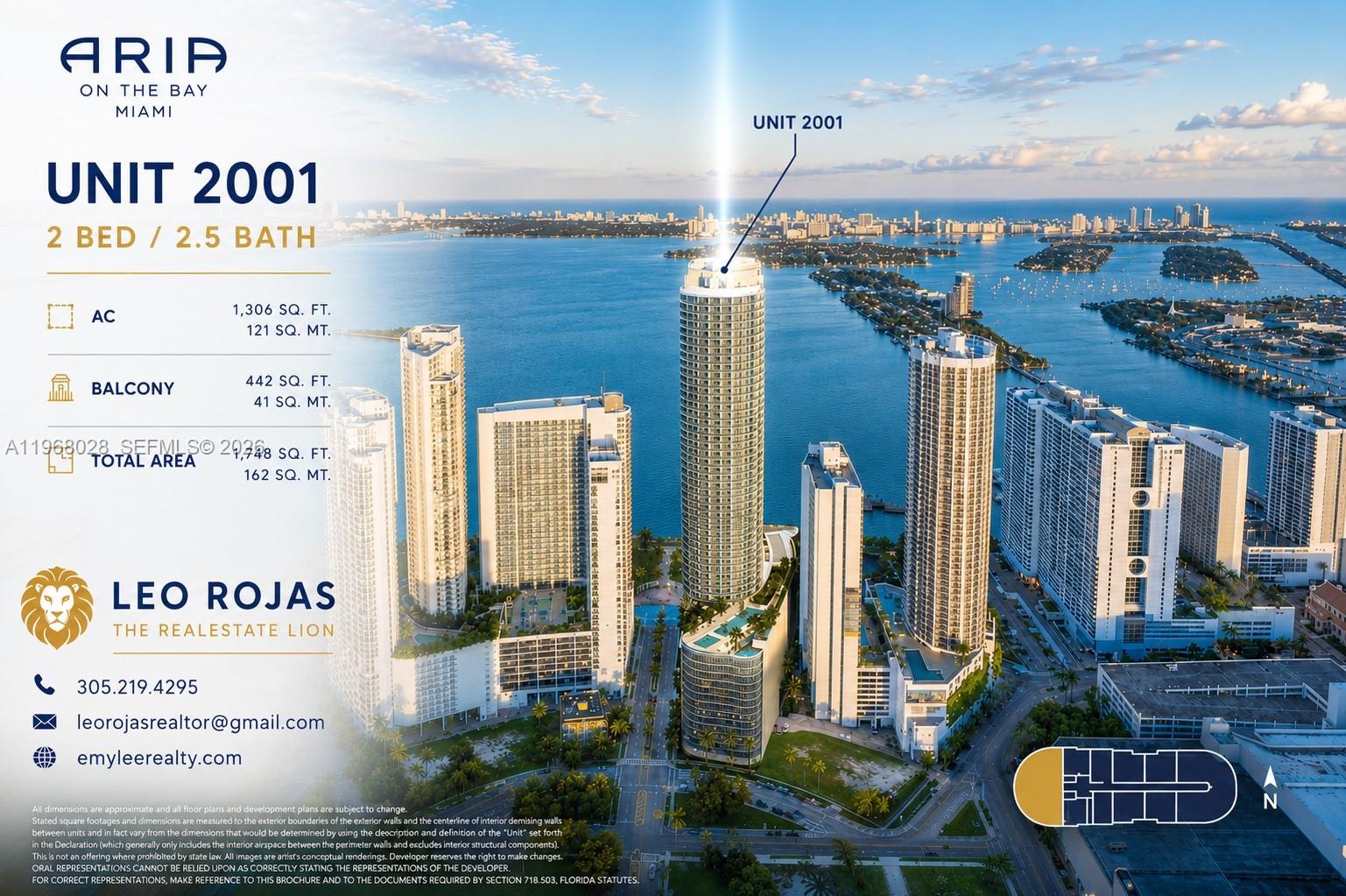 488 NE 18th Street 2001, Miami, FL 33132, Miami