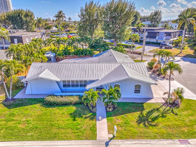 1201 Singer Drive, sold in Yacht Harbor Manor, Singer Island, FL
