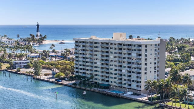 2611 N Riverside Drive 1002, sold in Waters Edge Condo, Pompano Beach, FL