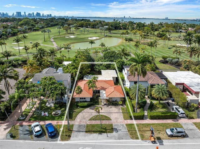 5220 La Gorce Drive, sold in Beach View Sub, Miami Beach, FL
