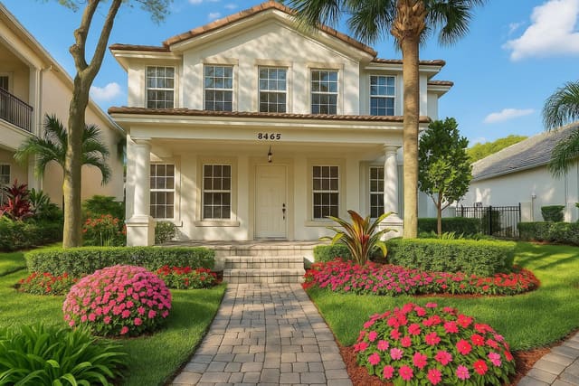 8465 Alister Boulevard W, sold in Montecito, West Palm Beach, FL