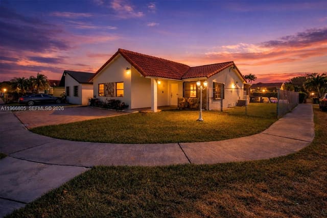13844 SW 15th Street, sold in Coral West Heights 2nd Ad, Miami, FL