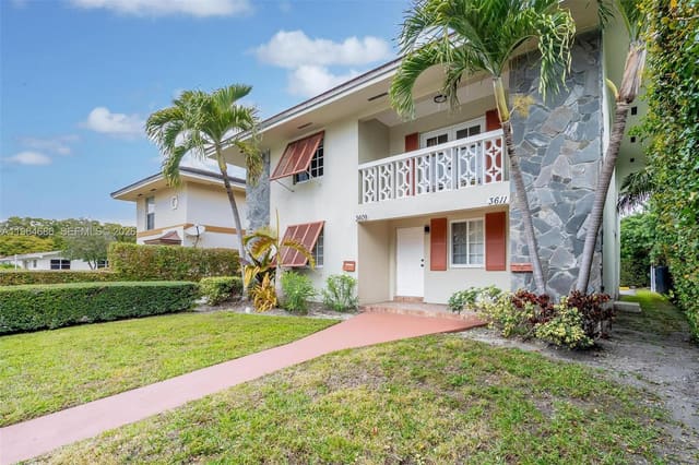 3609 S Le Jeune Road, sold in Coconut Gr Sec 1 C Gab, Coral Gables, FL