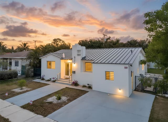 876 NE 81st Street, sold in Shore Crest, Miami, FL