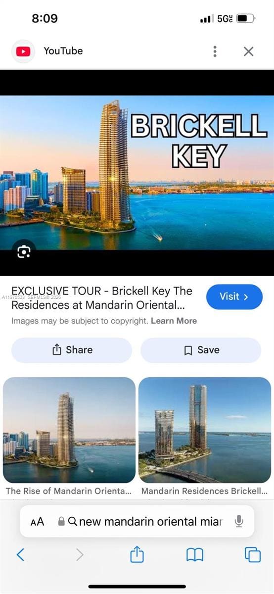 520 Brickell Key Drive A610, Miami, FL 33131
