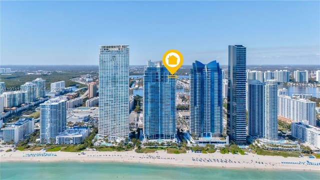17001 Collins Avenue 4608, sold in Jade Beach Condo, Sunny Isles Beach, FL