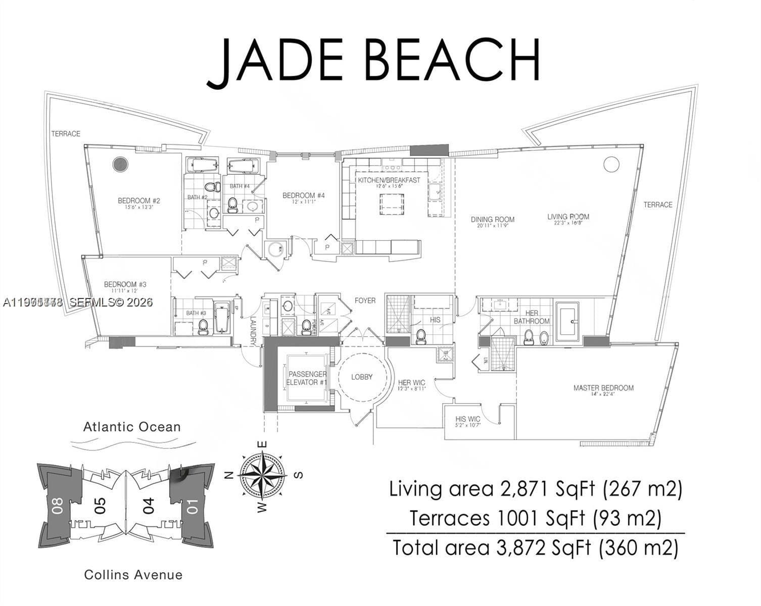 17001 Collins Avenue 4608, Sunny Isles Beach, FL 33160 photo 6