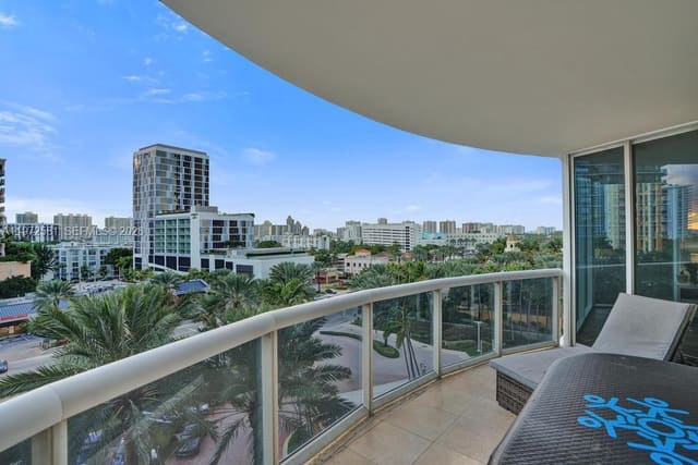 17555 Collins Avenue 704, sold in The Pinnacle Condo, Sunny Isles Beach, FL
