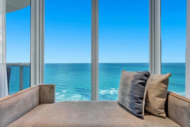 17555 Collins Avenue 2107, sold in The Pinnacle Condo, Sunny Isles Beach, FL