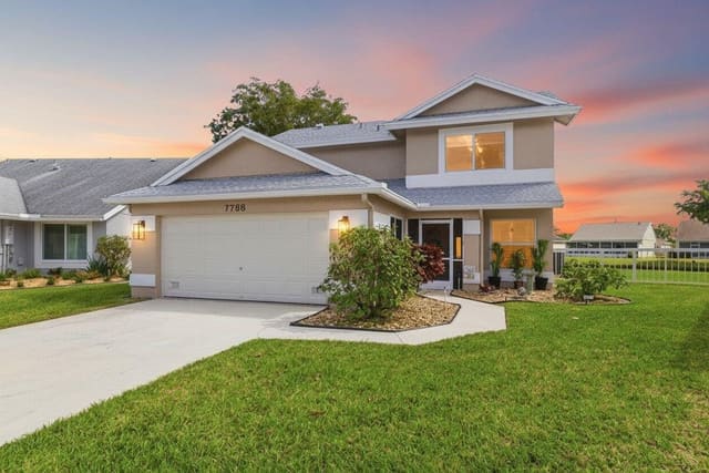 7788 Lake Champlain Court, sold in Pine Ridge At Delray Beac, Delray Beach, FL