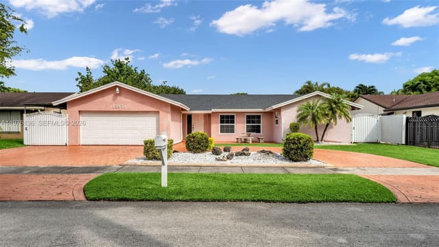 13971 SW 109th Street, sold in Shores Calusa, Miami, FL