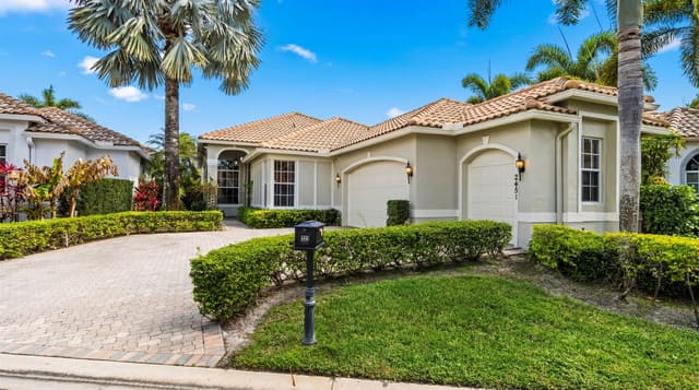 2451 Players Court, sold in Eagles Landing Of P B Polo And Country Club, Wellington, FL