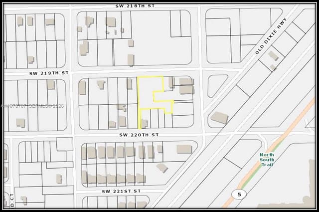 219th St SW 120th Avenue, Dixie Pines 2nd, Miami, FL
