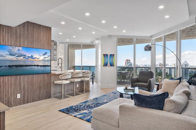 3100 N Ocean Boulevard 1706, sold in L'Hermitage, Fort Lauderdale, FL