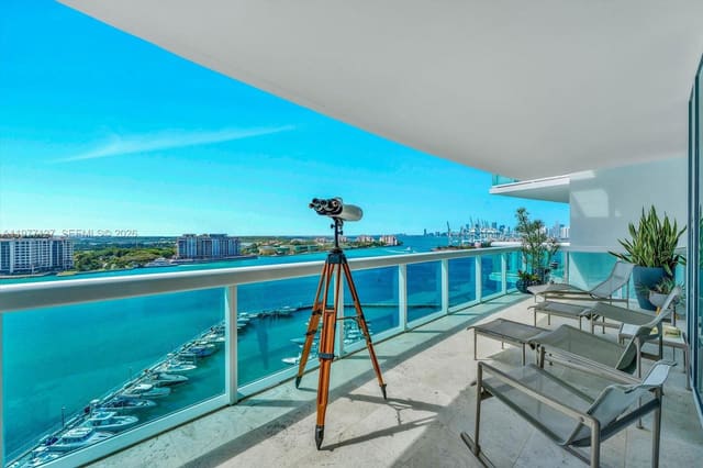 1000 S Pointe Drive 1503, sold in Murano At Portofino Condo, Miami Beach, FL
