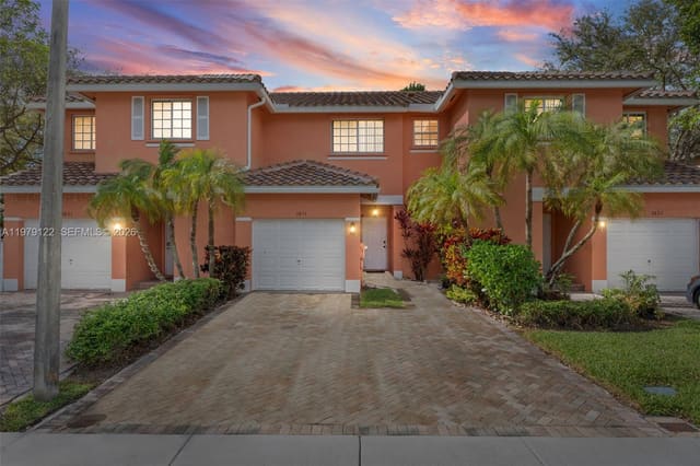 3811 NW 91st Terrace, sold in Next Sunrise Ensemble, Sunrise, FL