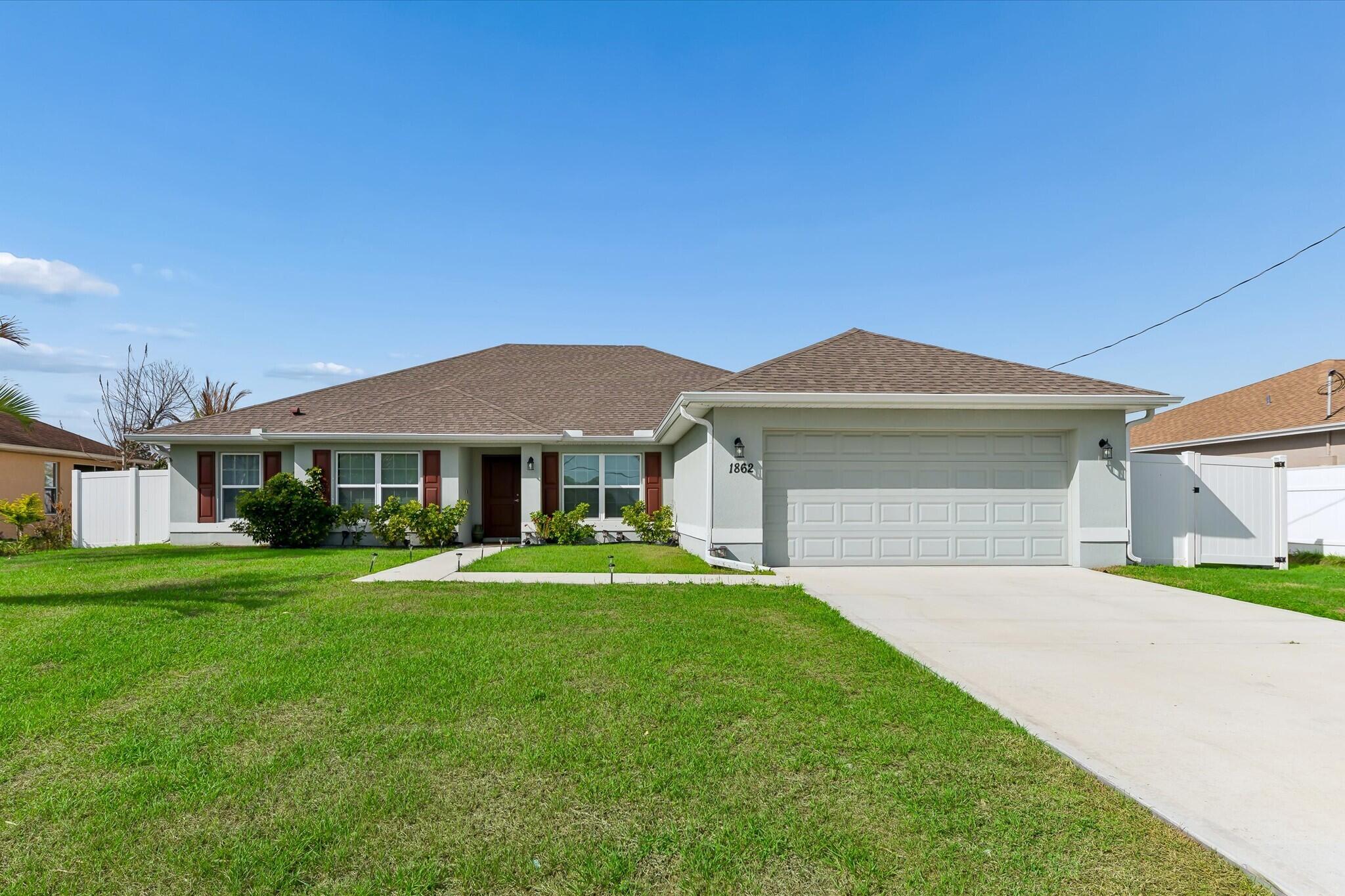 1862 SW Monterrey Lane, Port St. Lucie, FL 34953, Port St Lucie