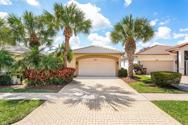 2277 Egret Cove Drive, sold in Baywinds, West Palm Beach, FL