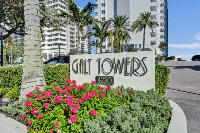 4250 Galt Ocean Drive 9c, Galt Towers, Fort Lauderdale, FL