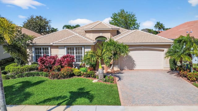 9689 Baywood Park Lane, sold in Valencia Palms 6, Delray Beach, FL