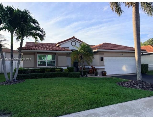 1431 NW 129th Avenue, Sunrise, FL 33323