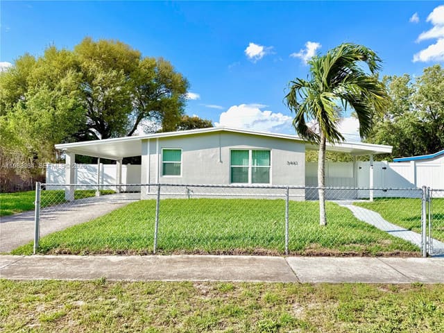3461 NW 5th Street, sold in New Browardale 1st, Lauderhill, FL