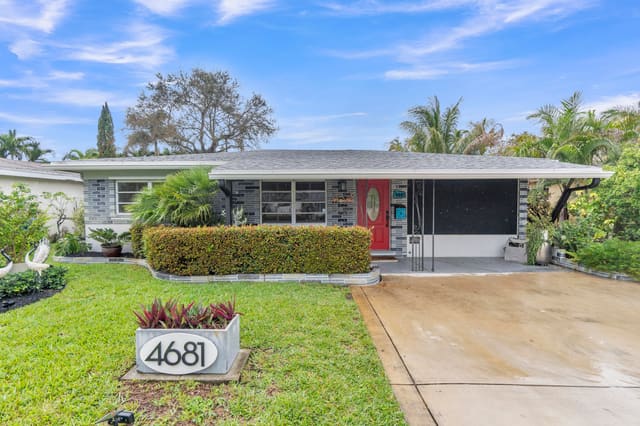 4681 NE 5th Avenue, sold in North Andrews Gardens 2nd Add, Fort Lauderdale, FL